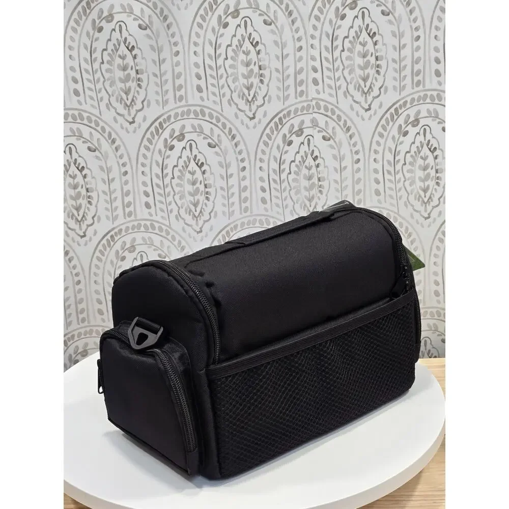 Vivitar VIV-DC-69 Large Gadget Camera Bag Black Adjustable Shoulder Strap
